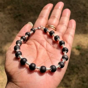 Silver Coat Karunguli Bracelet